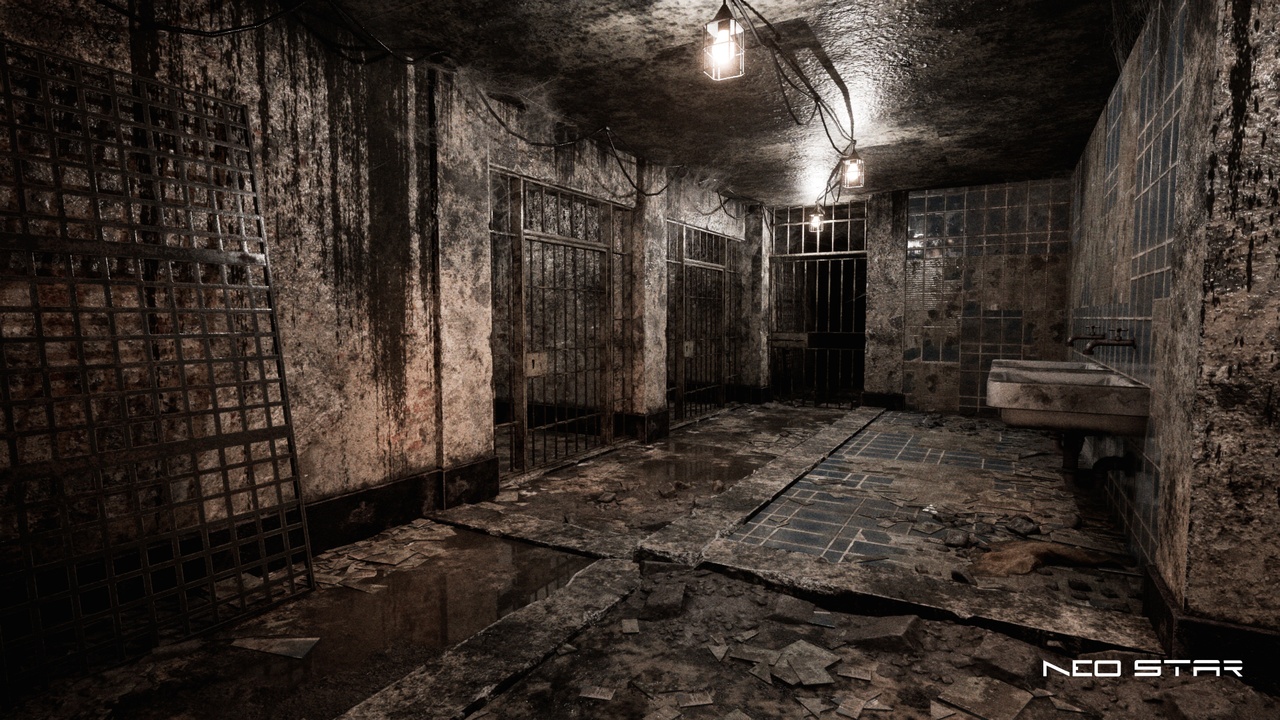 Basement Prison: Realistic Horror Environment | Fab