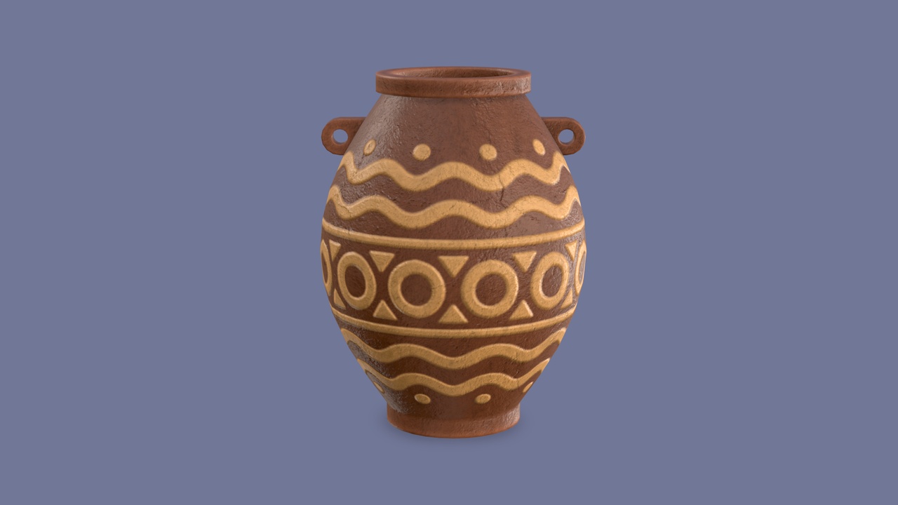 Media 1 for listing Egyptian Vase_5