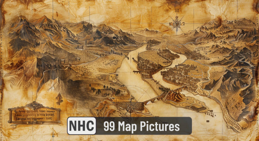 NHC - Medieval Maps | Fab