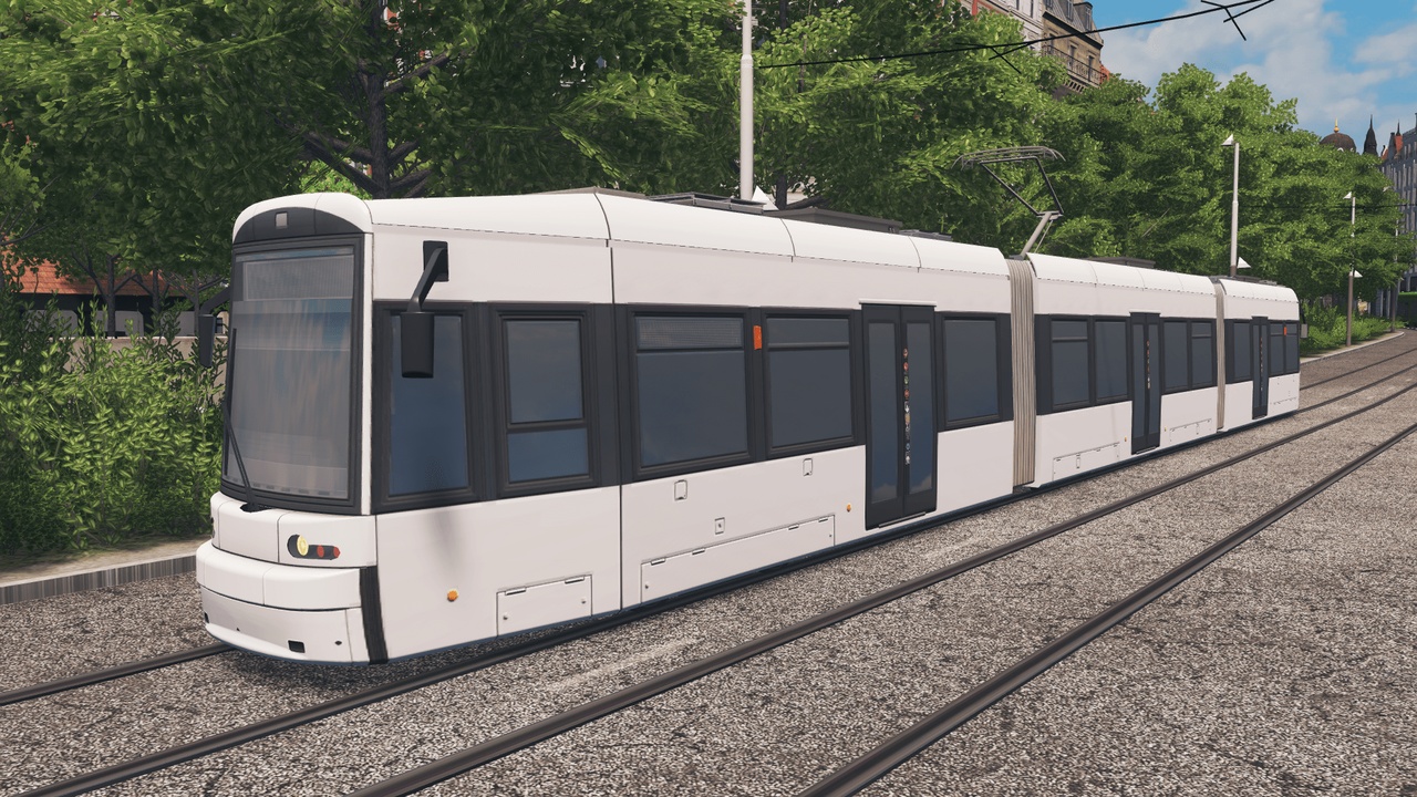 Media 1 for listing Modern European Tram - Flexity 100 - Plain Livery