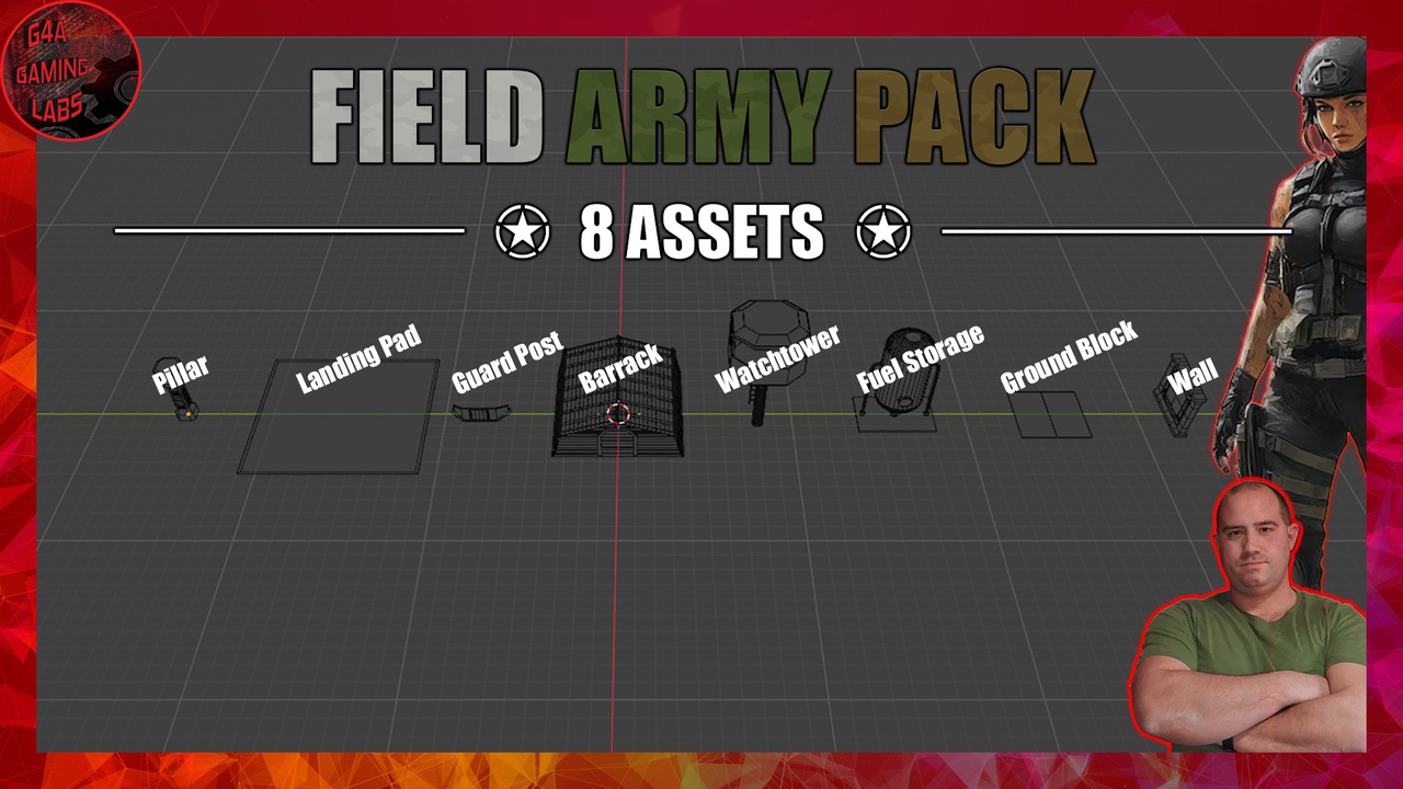 Media 1 for listing G4A Gaming Labs - Army Field Pack