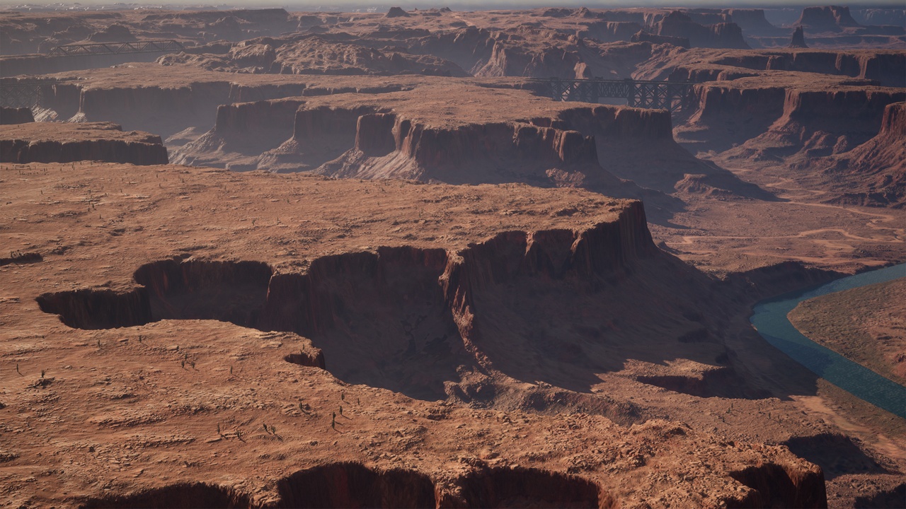 Media 1 for listing Canyon Environment– Open World Landscape