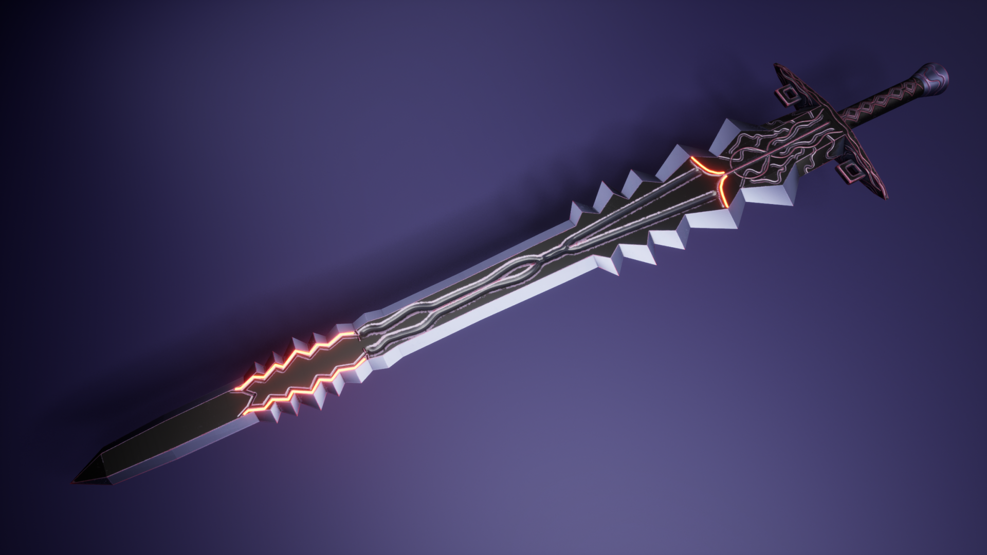 Sci-Fi Short Sword | Fab
