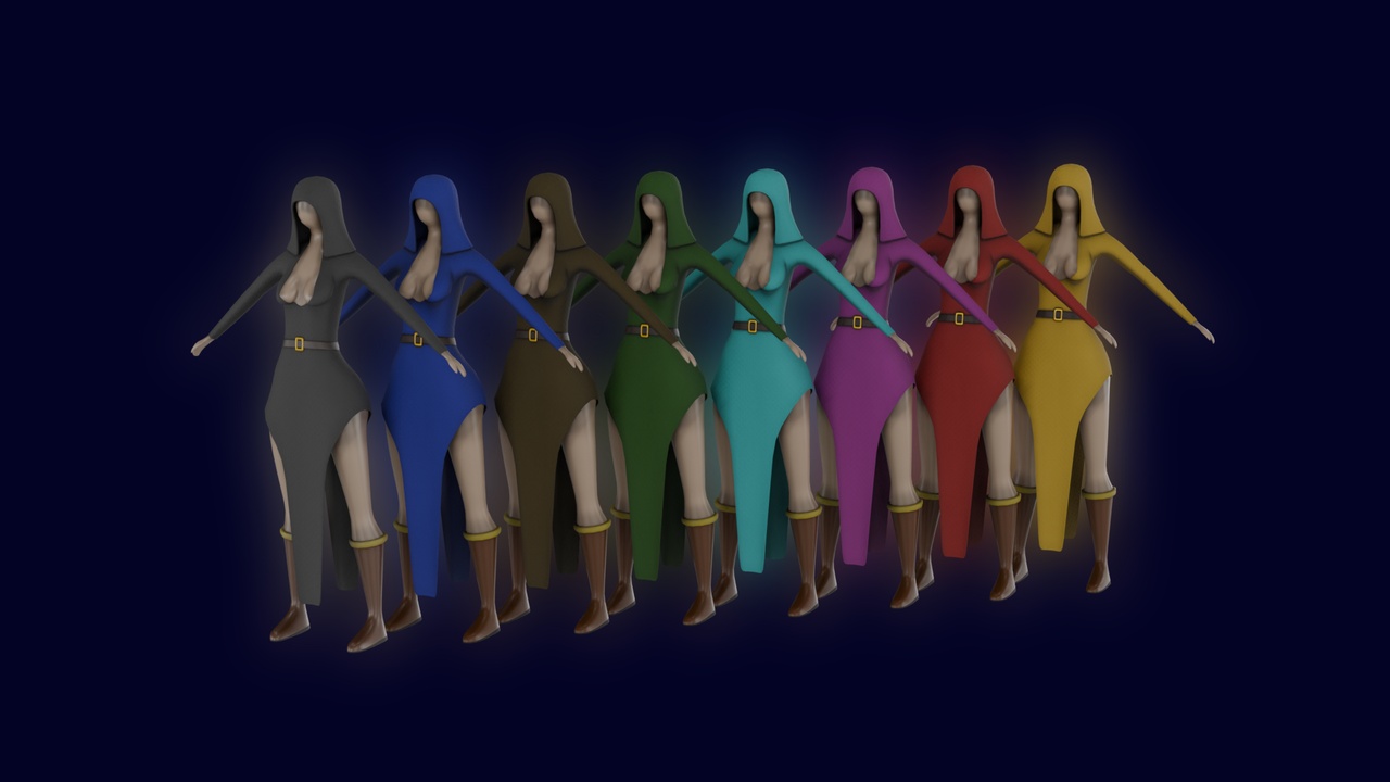 Media 1 for listing Mage character [Game Ready]
