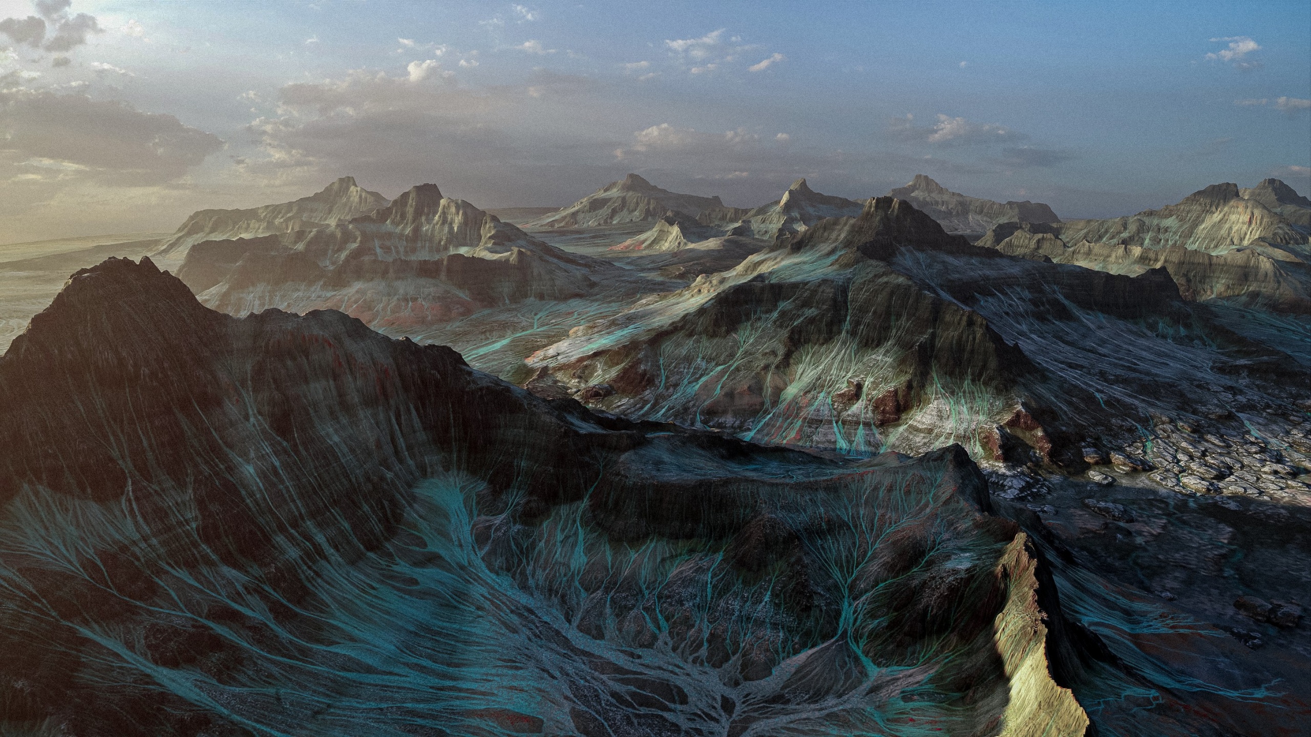 Media 1 for listing Mountain Terrain 03 (Height map, .fbx, .blend)
