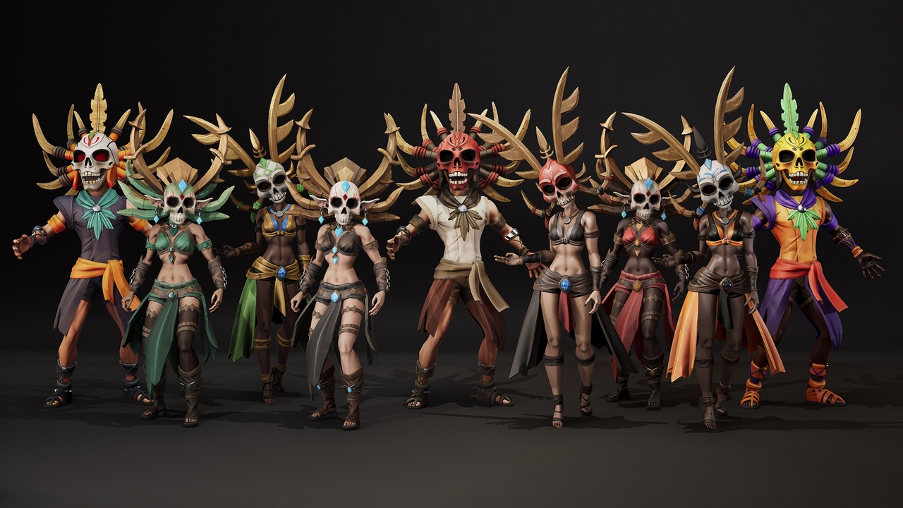 Horror Character Pack set 1 | Fab