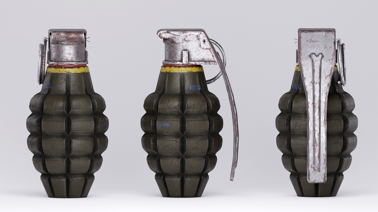 Media 1 for listing MK2 Frag Grenade (rigged)