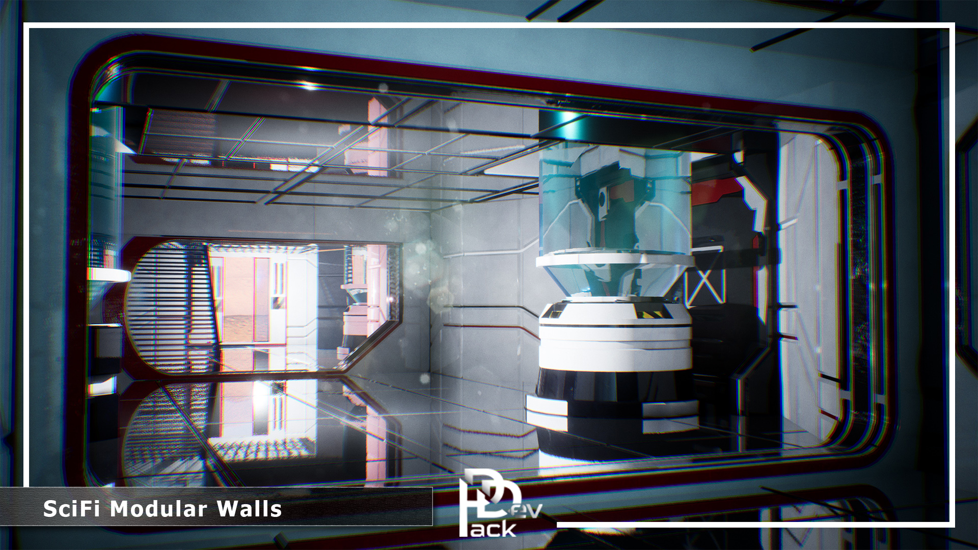SciFi Modular Walls / 47 Assets | Fab