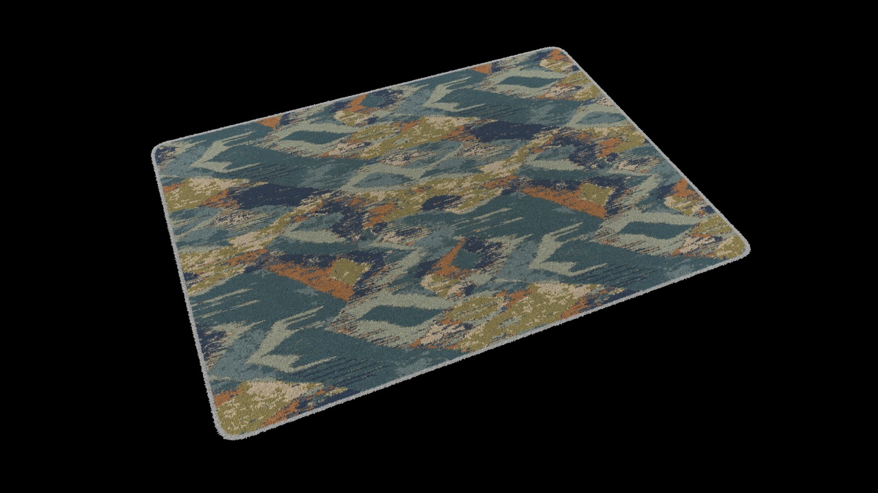 Media 1 for listing Ornamental Carpet Material Pack Vol.10 – 4K PBR Rug Textures