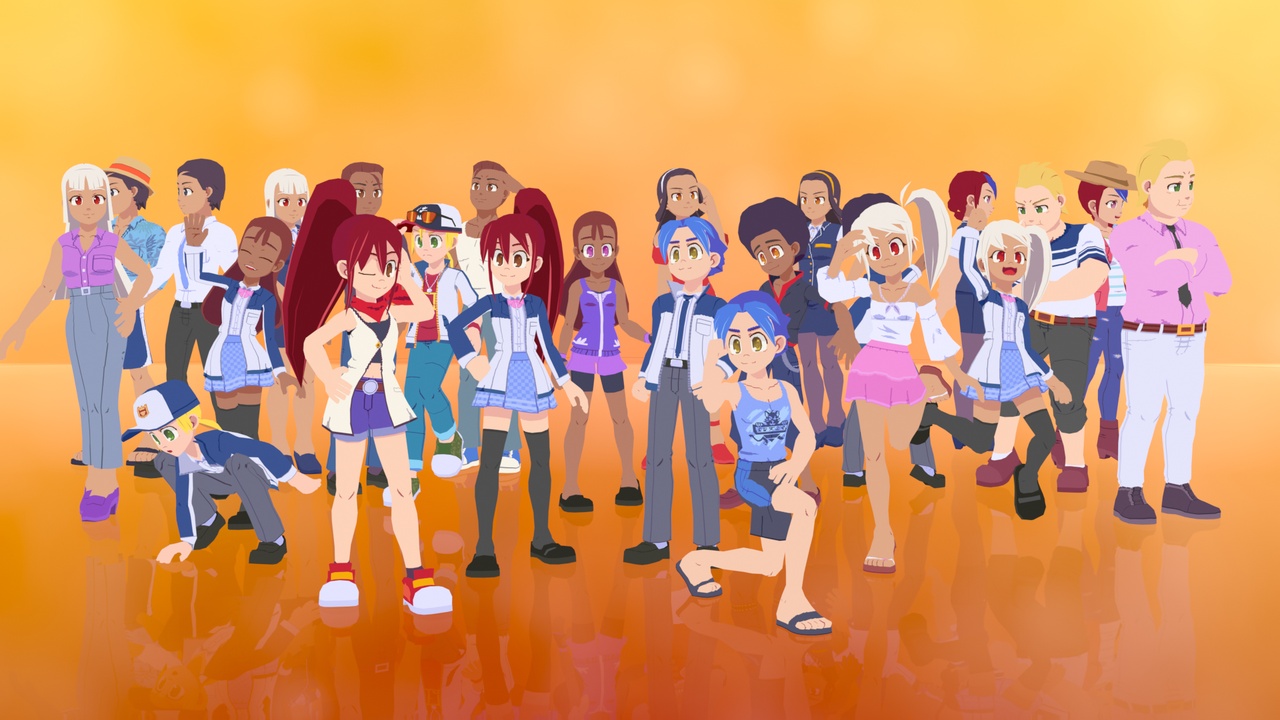 Media 1 for listing Anime Low Poly Characters – Complete Collection 1