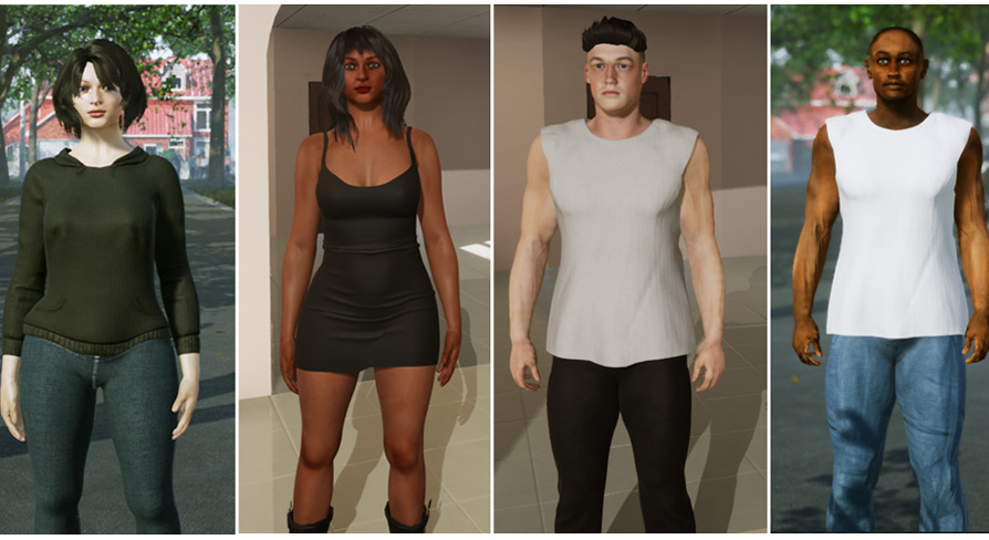 Character Customization 01 - Casual | Fab