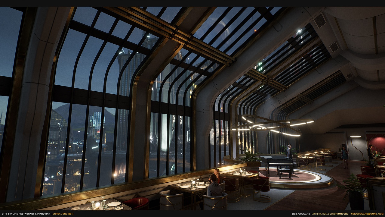 商品 City Skyline Restaurant & Piano Bar 的媒体 1