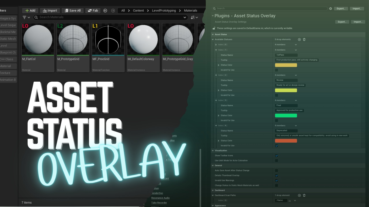 Media 1 for listing Asset Status Overlay
