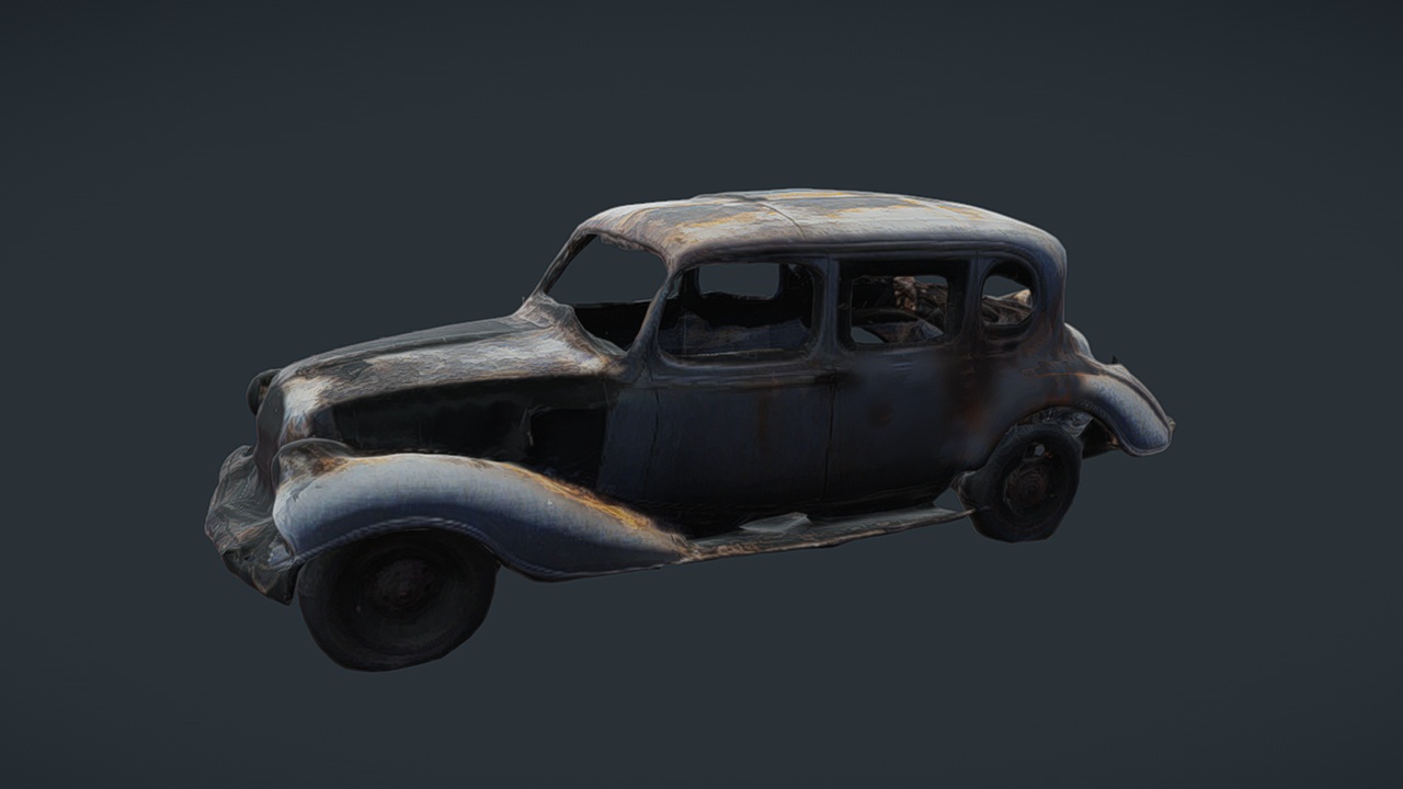 Media 1 for listing 1930s abandoned Car 003
