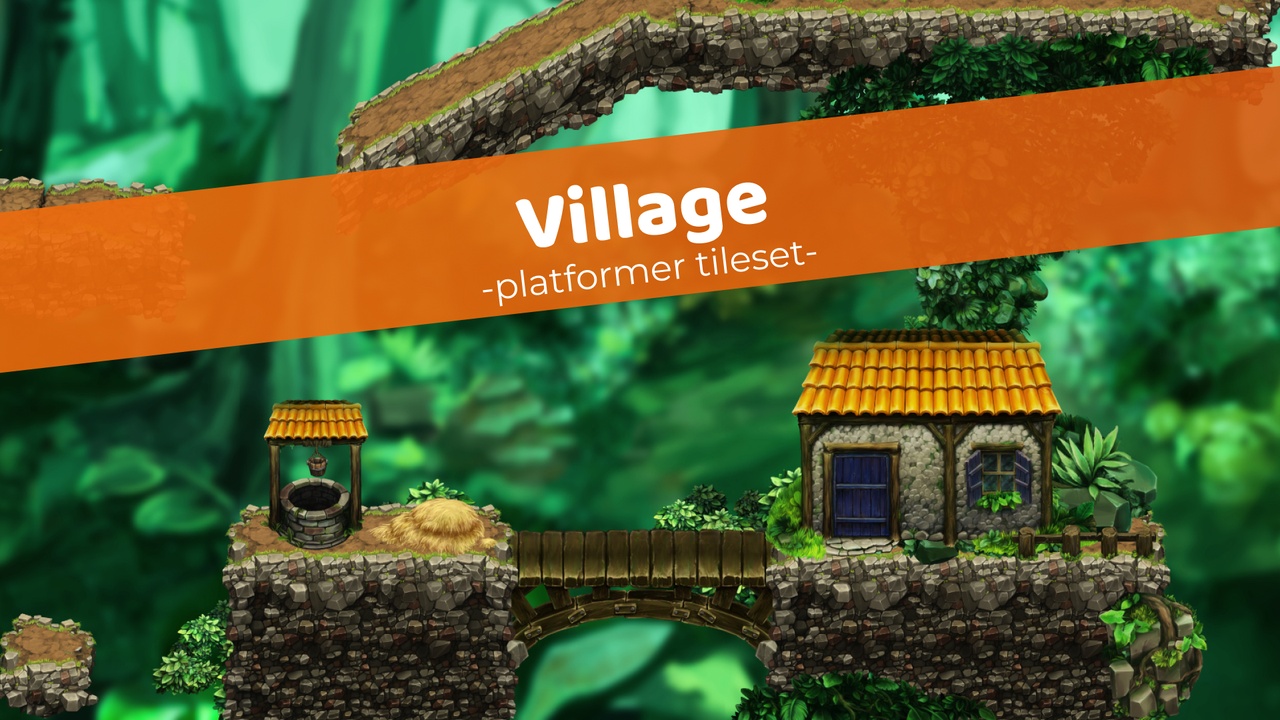 Media 1 for listing Village - Platformer Tileset
