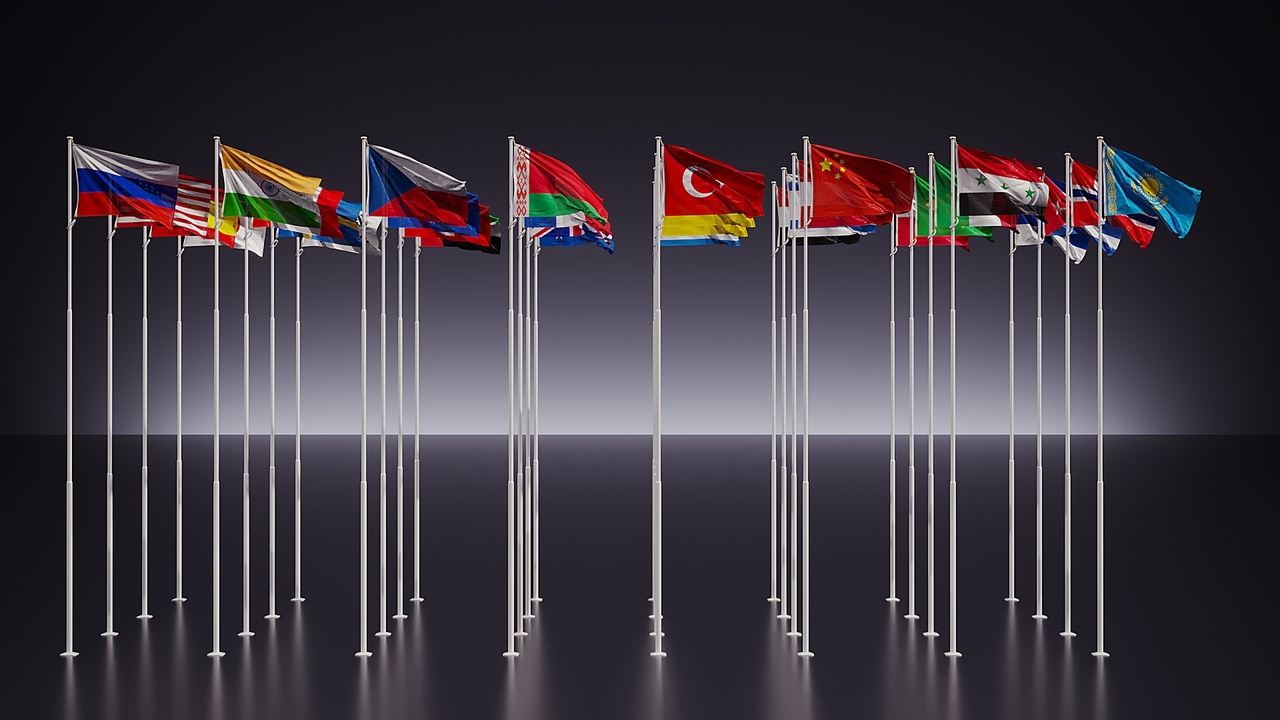 Flags of the world | Fab