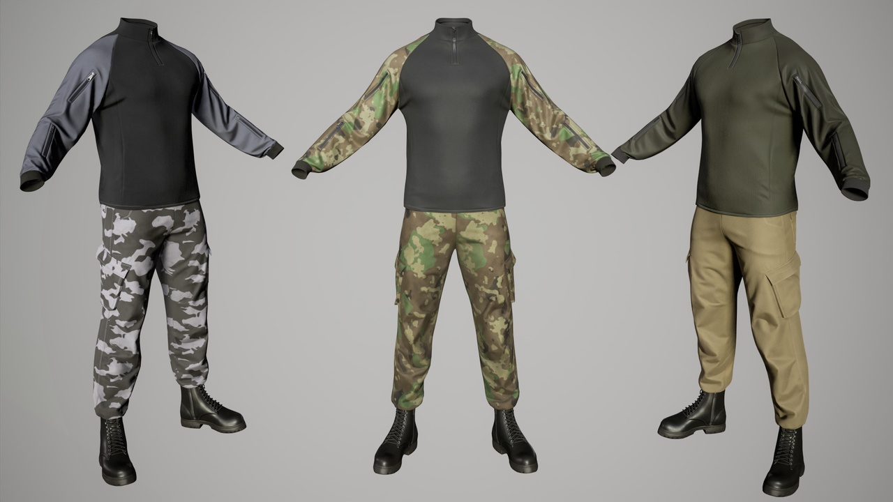 Media 1 for listing Tactical Clothes Base 01