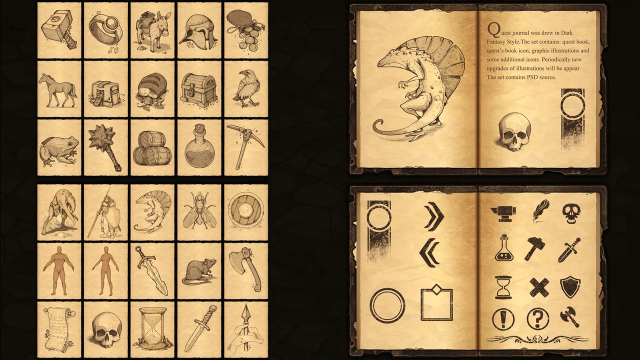 Media 1 for listing Quest Journal