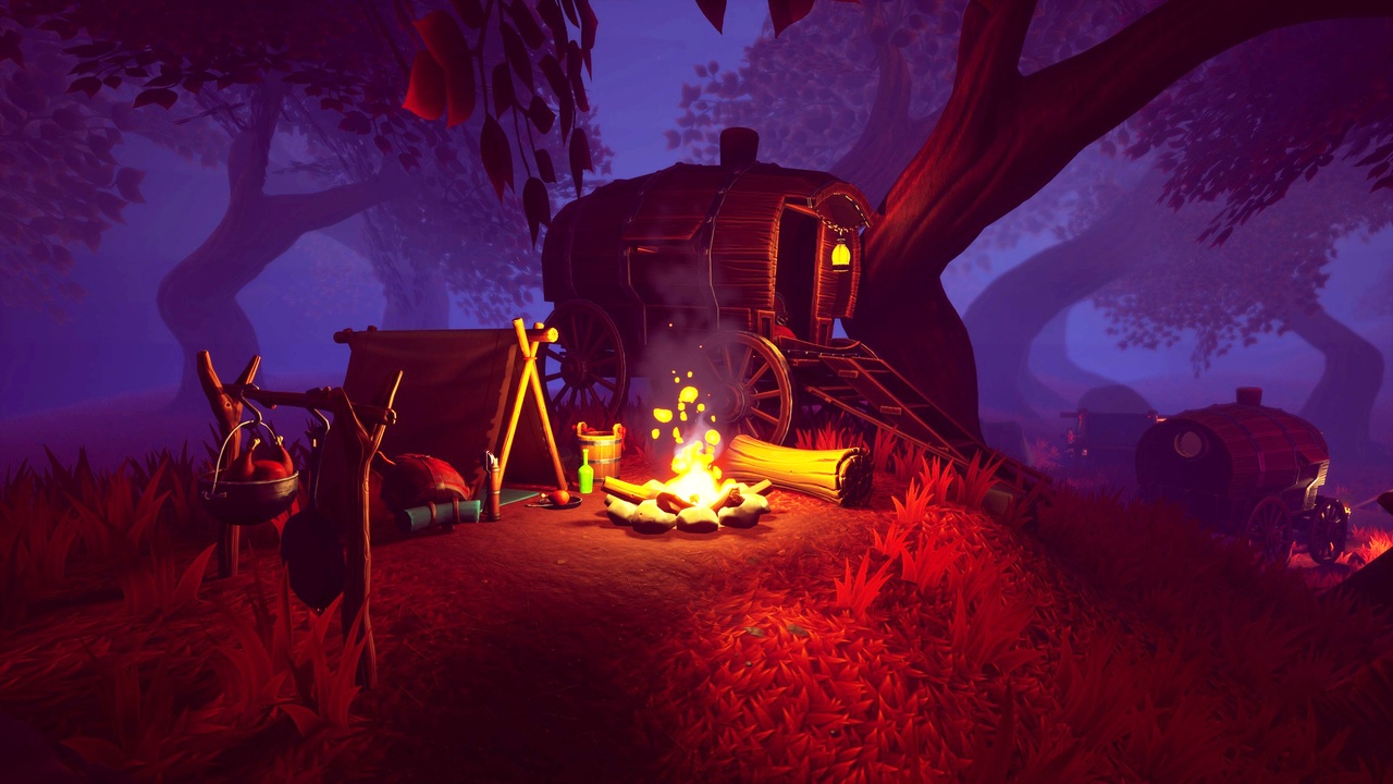 商品 Stylized Environment Magic Camp - Stylized Nature Fantasy 的媒体 1