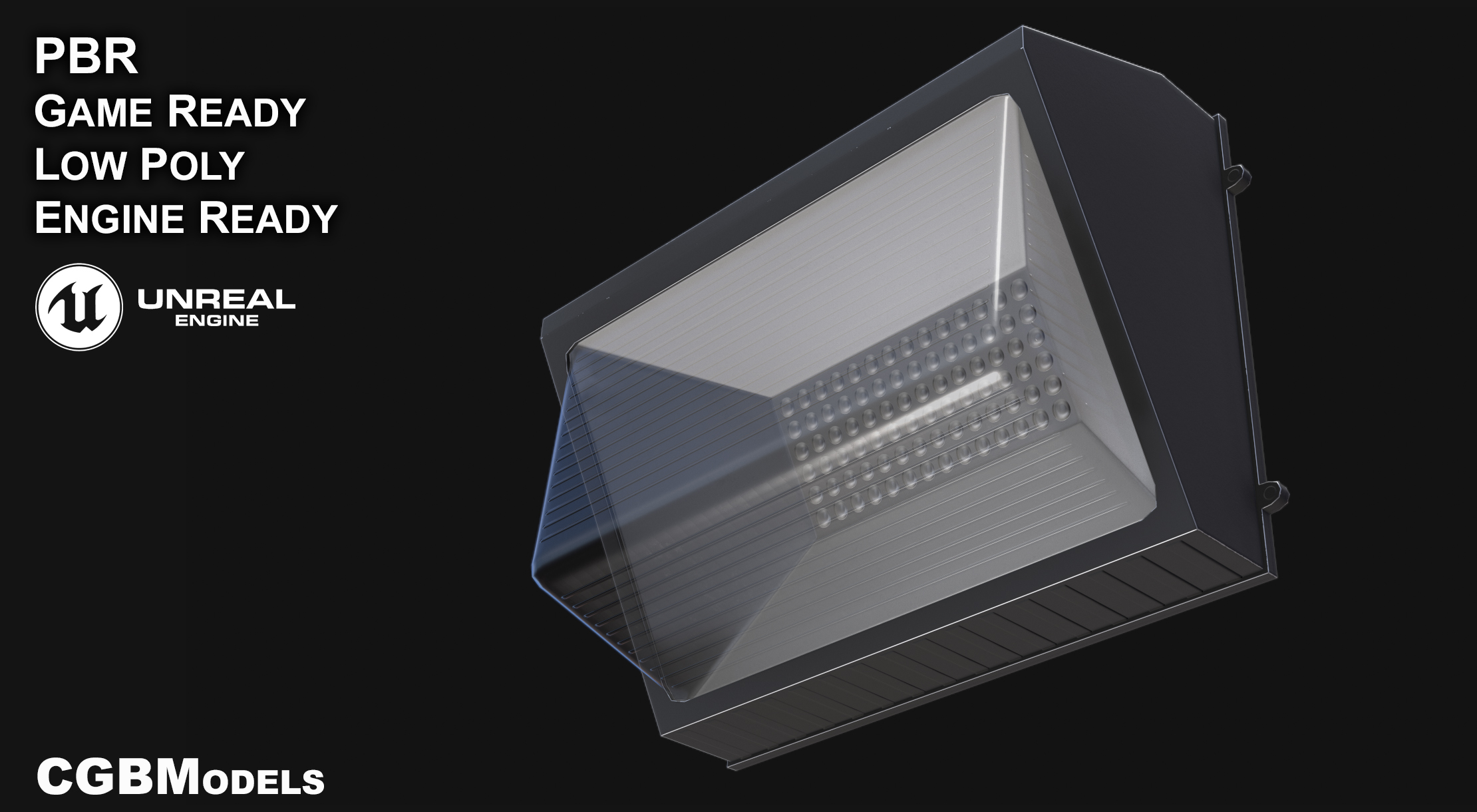 Floodlight Game Ready PBR | Fab