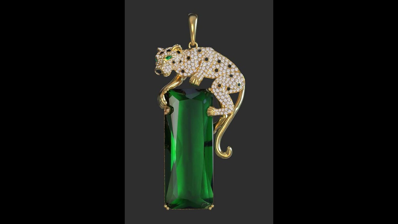 Media 1 for listing Pendant panther
