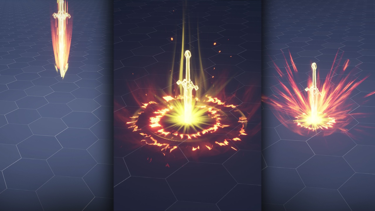 Holy Sword VFX ์ ํ ๋ฑ๋ก์ ์ํ ๋ฏธ๋์ด 1๊ฐ