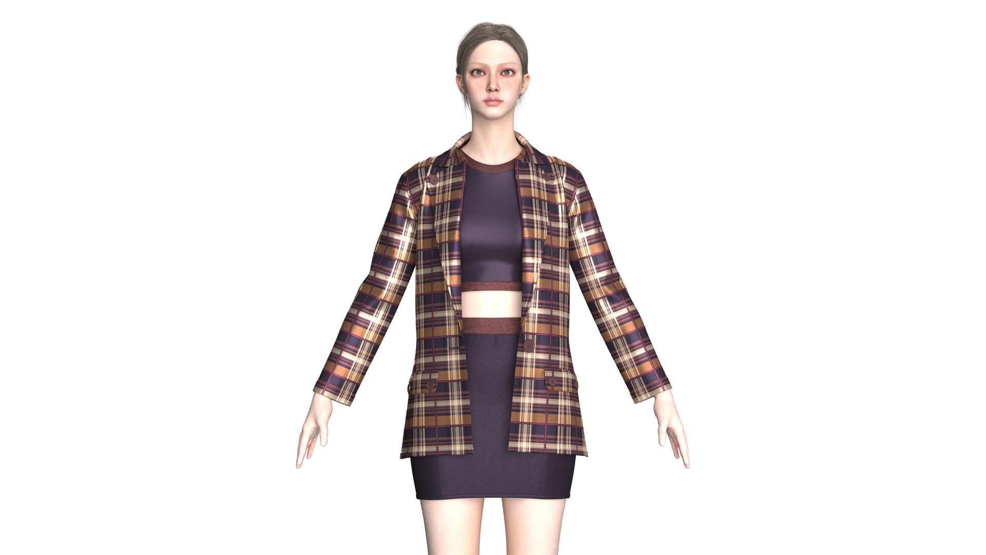 Media 1 for listing Girls Corporate Fashion Dress | High Poly