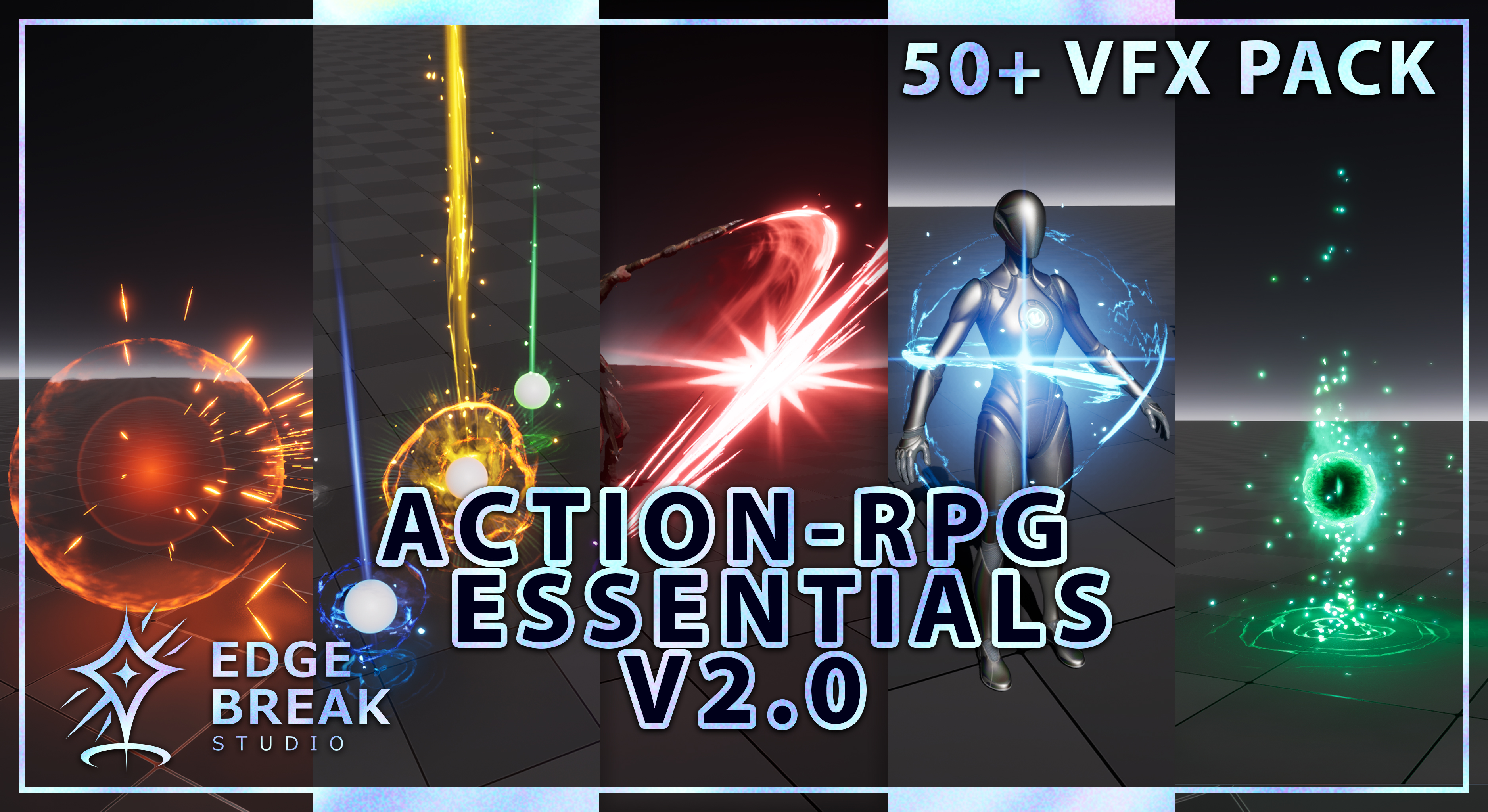 Action-RPG Essentials VFX Pack V2.0 | Fab