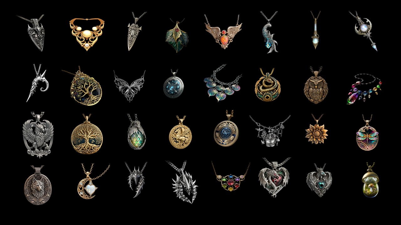 Media 1 for listing Bracelets and Necklaces- Icons