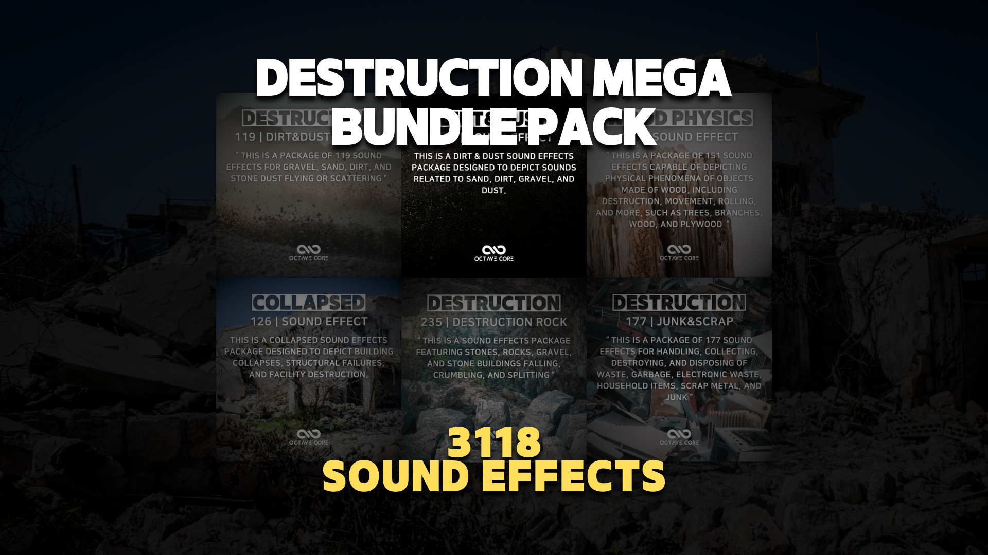 Destruction Mega Bundle Pack | Fab