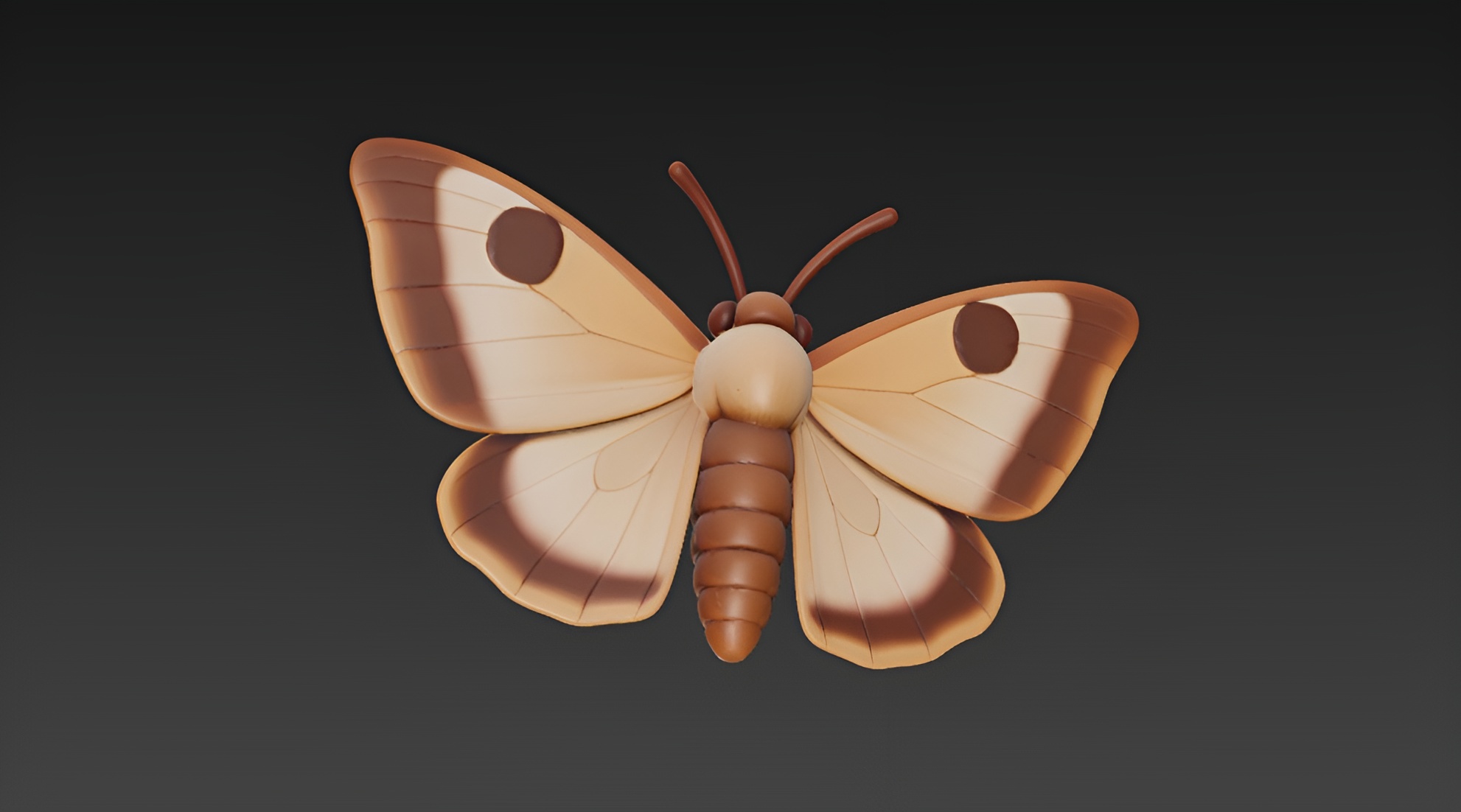 Stylized Moth (4K PBR) | Fab