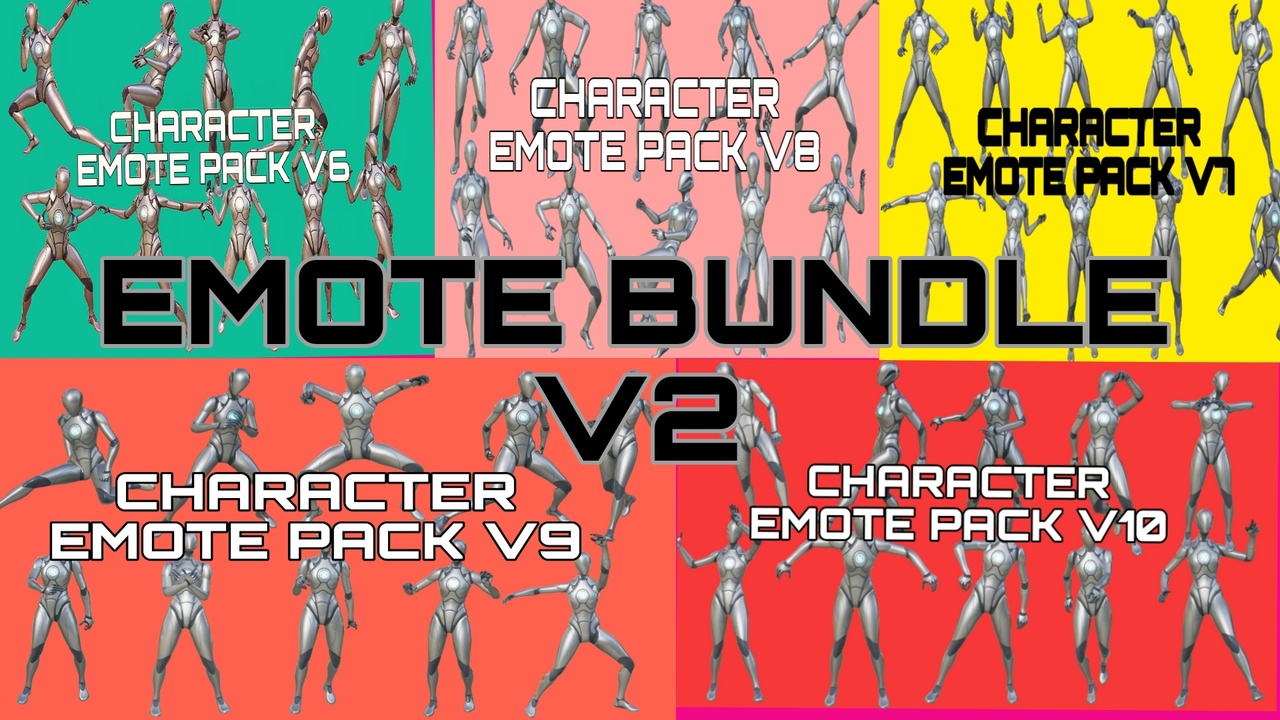 Media 1 for listing Emote Bundle V2