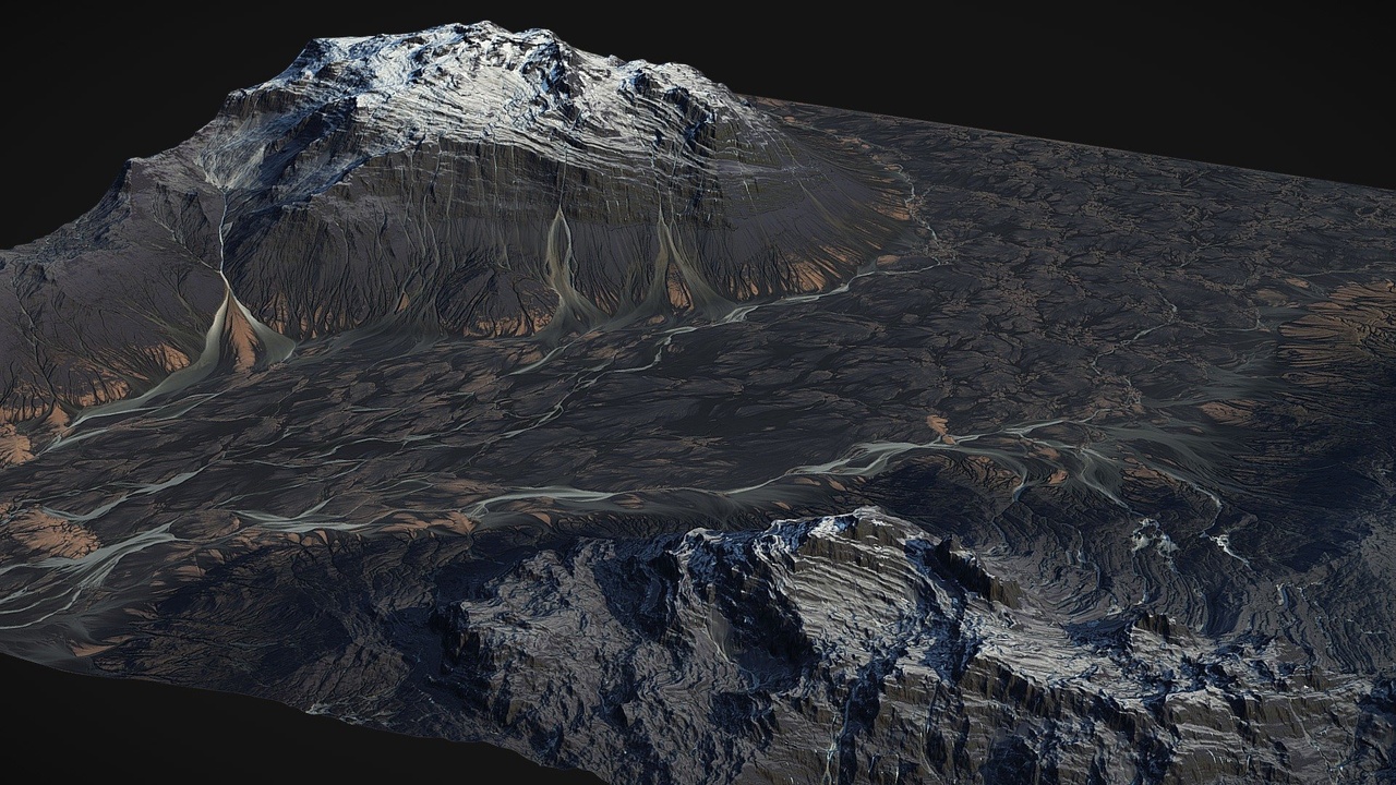 商品 Iceland Black Mountains (World Machine) (1) 的媒体 1