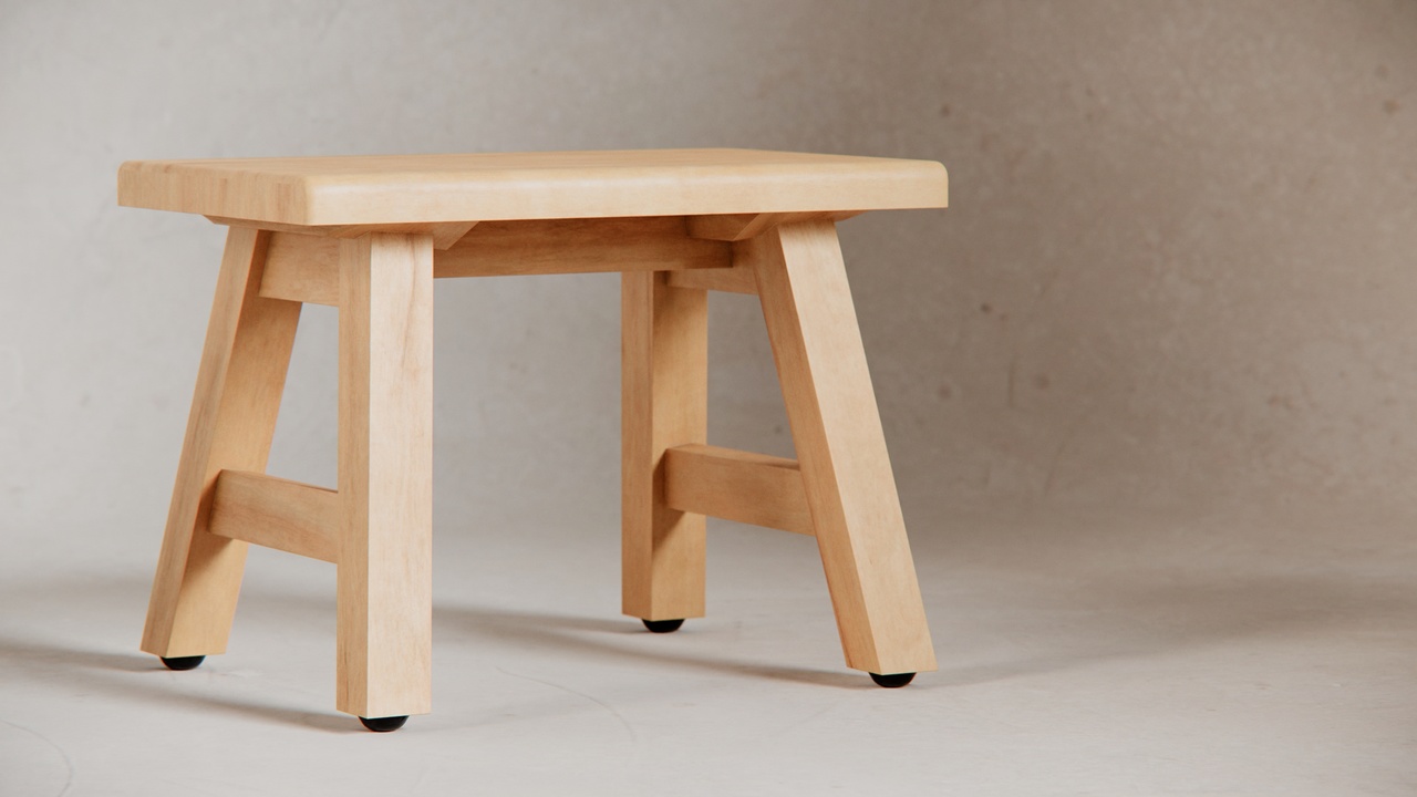 Media 1 for listing Wooden Stool
