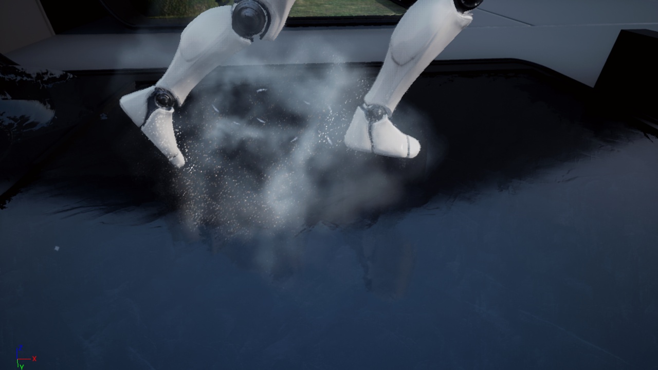 Media 1 for listing Niagara Footstep VFX (Footstep VFX, Footstep Particles)