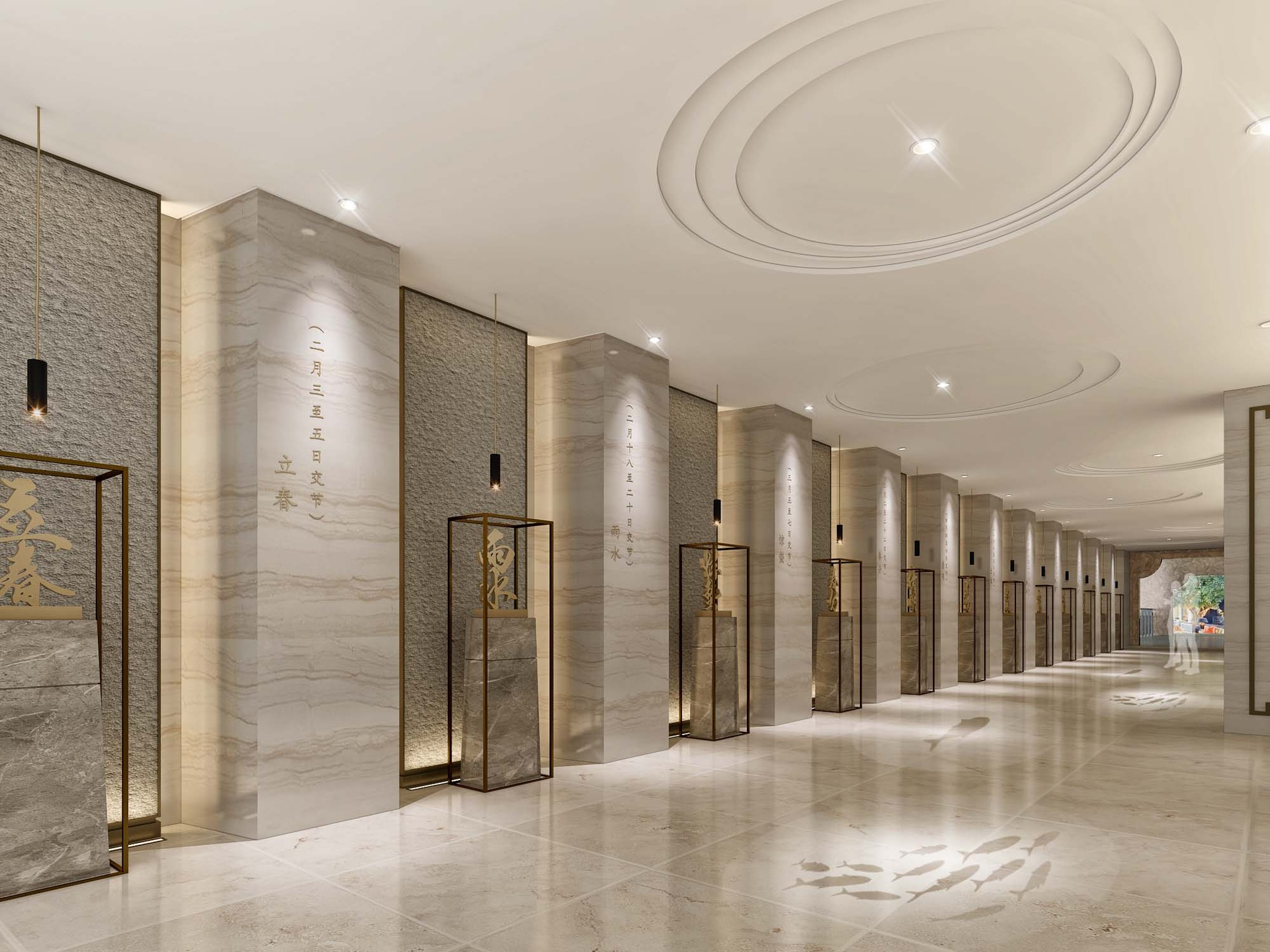 Media 1 for listing Modern Zen hallway | Luxury Cultural Corridor
