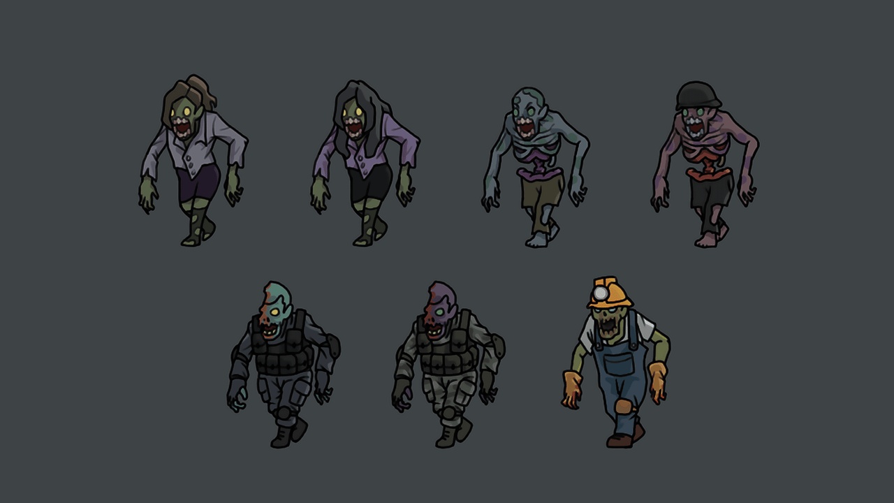 2D Characters - Undead Characters | Fab