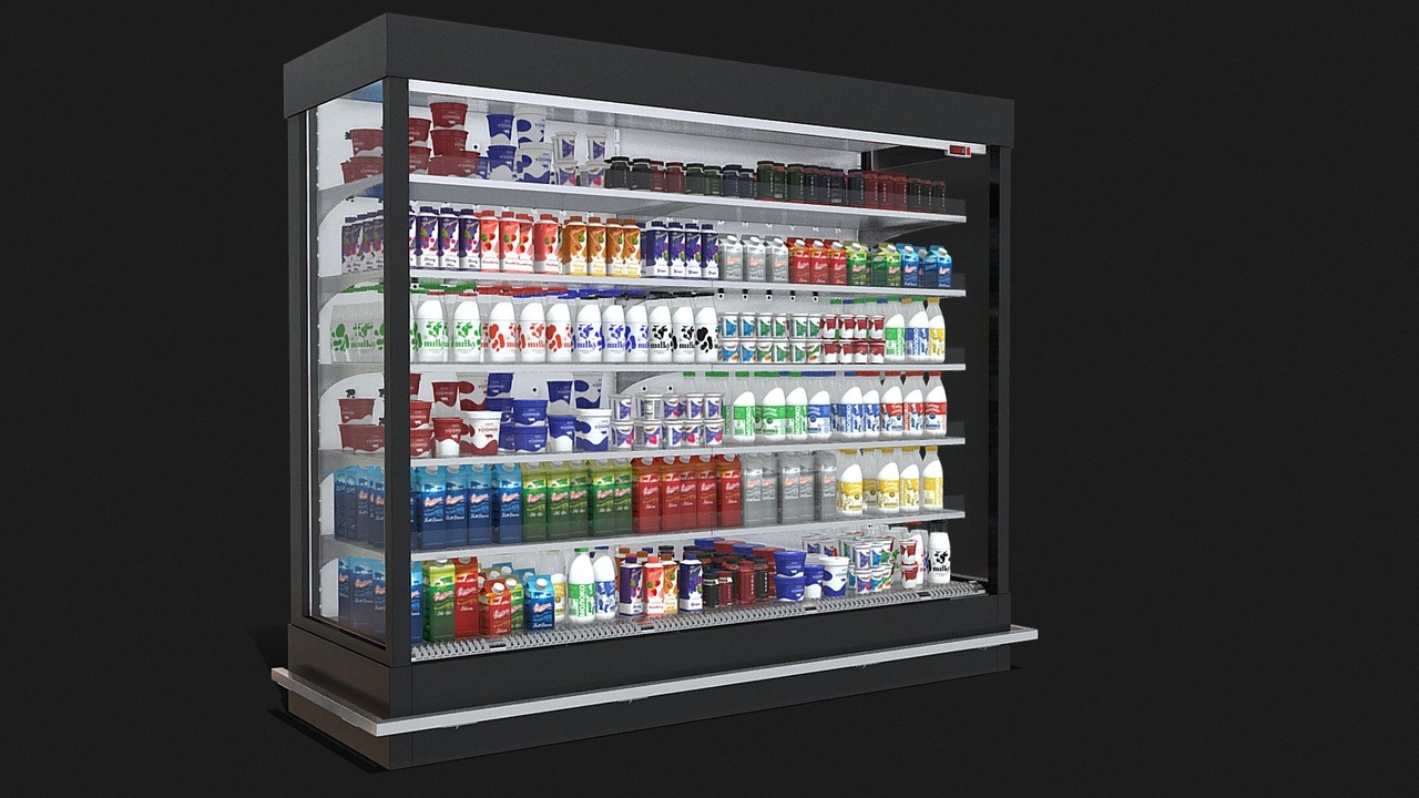 Media 1 for listing Milk Shelves