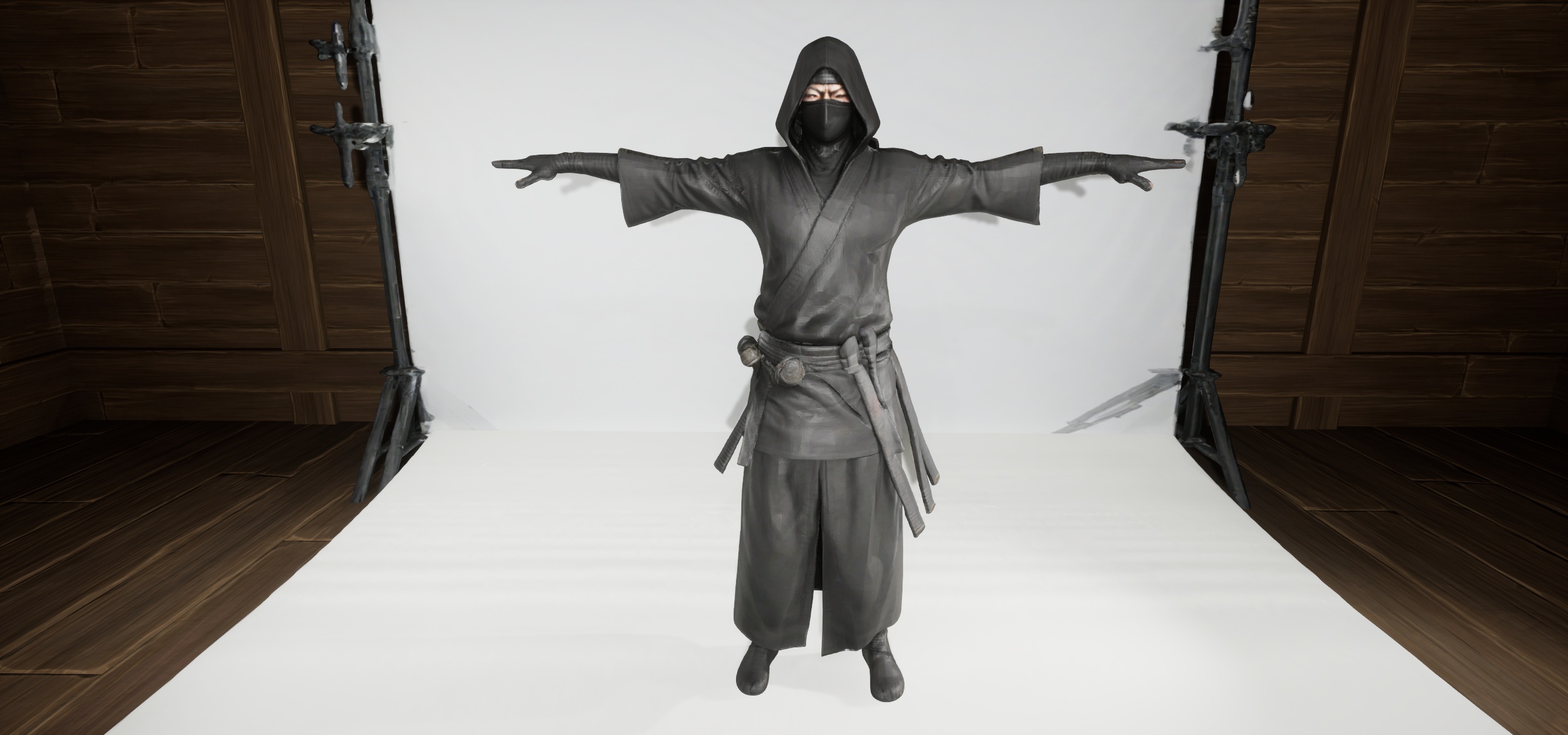 Ninja Character - Ready To Rig | Fab
