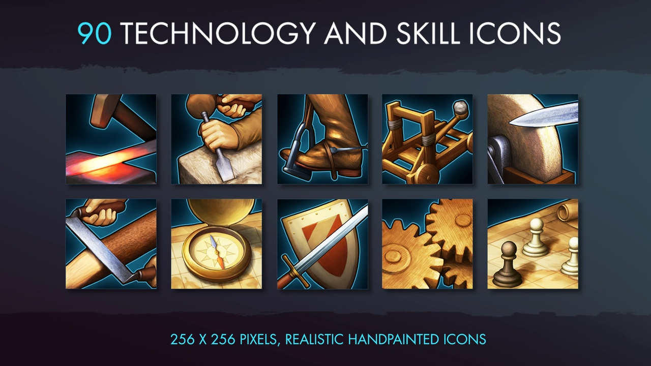 Media 1 for listing Technology And Skill Icons