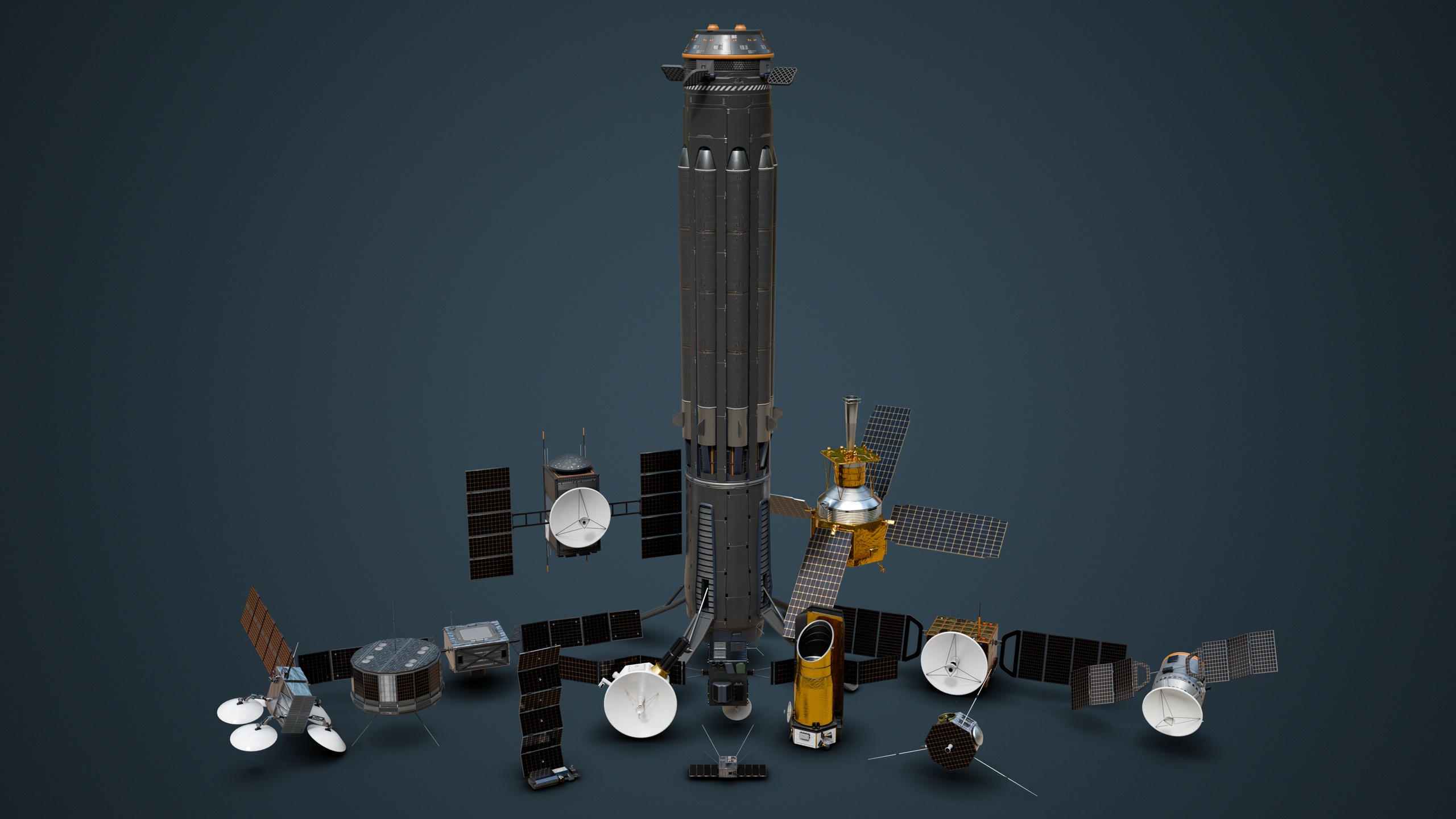 Media 1 for listing Space Satellites Collection