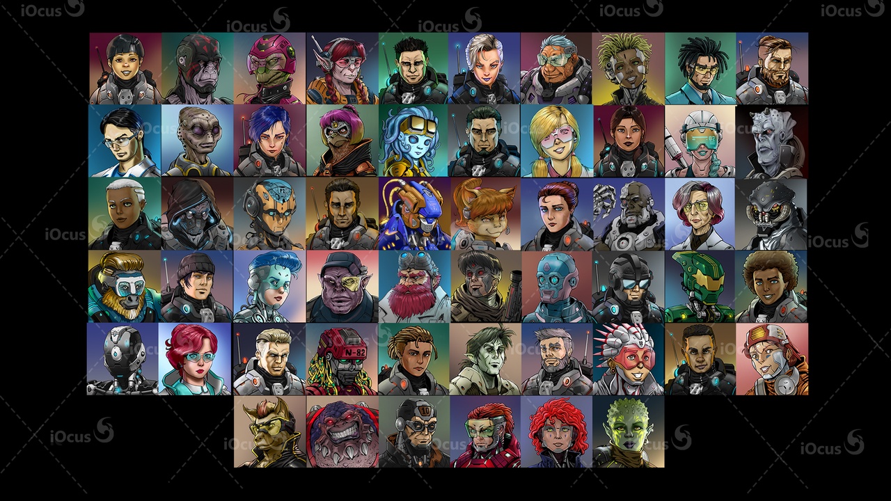 Media 1 for listing Sci-Fi Avatars Megapack