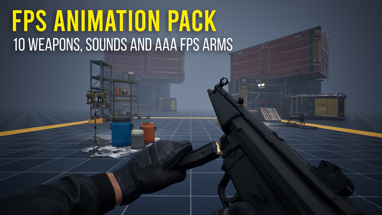 File multimediali per l'articolo FPS Animation Pack Pro: 1