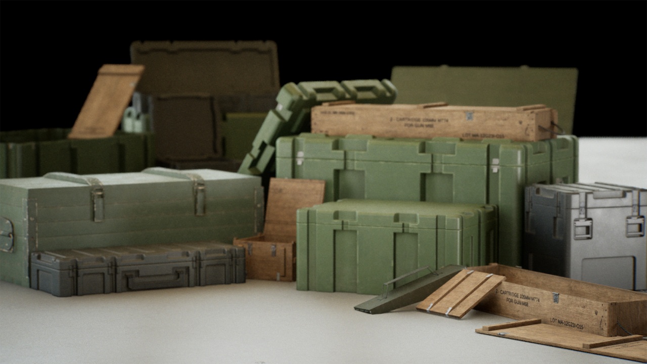 Media 1 for listing Industrial / military storage containers