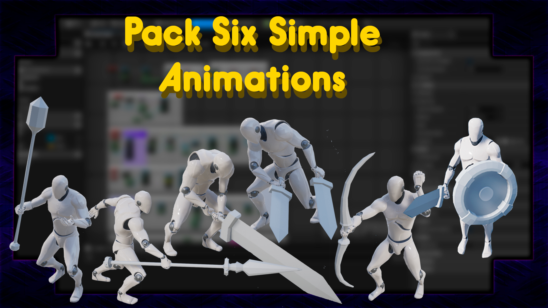 Pack Six Simple Animations | Fab