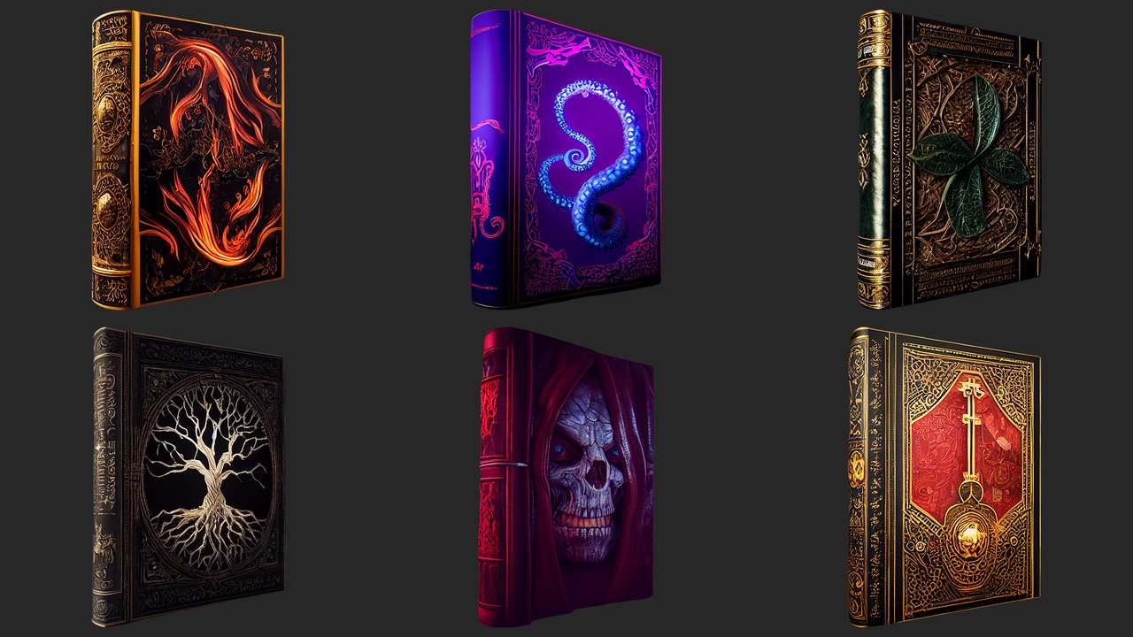 Media 1 for listing 64 Magic Books & Tomes