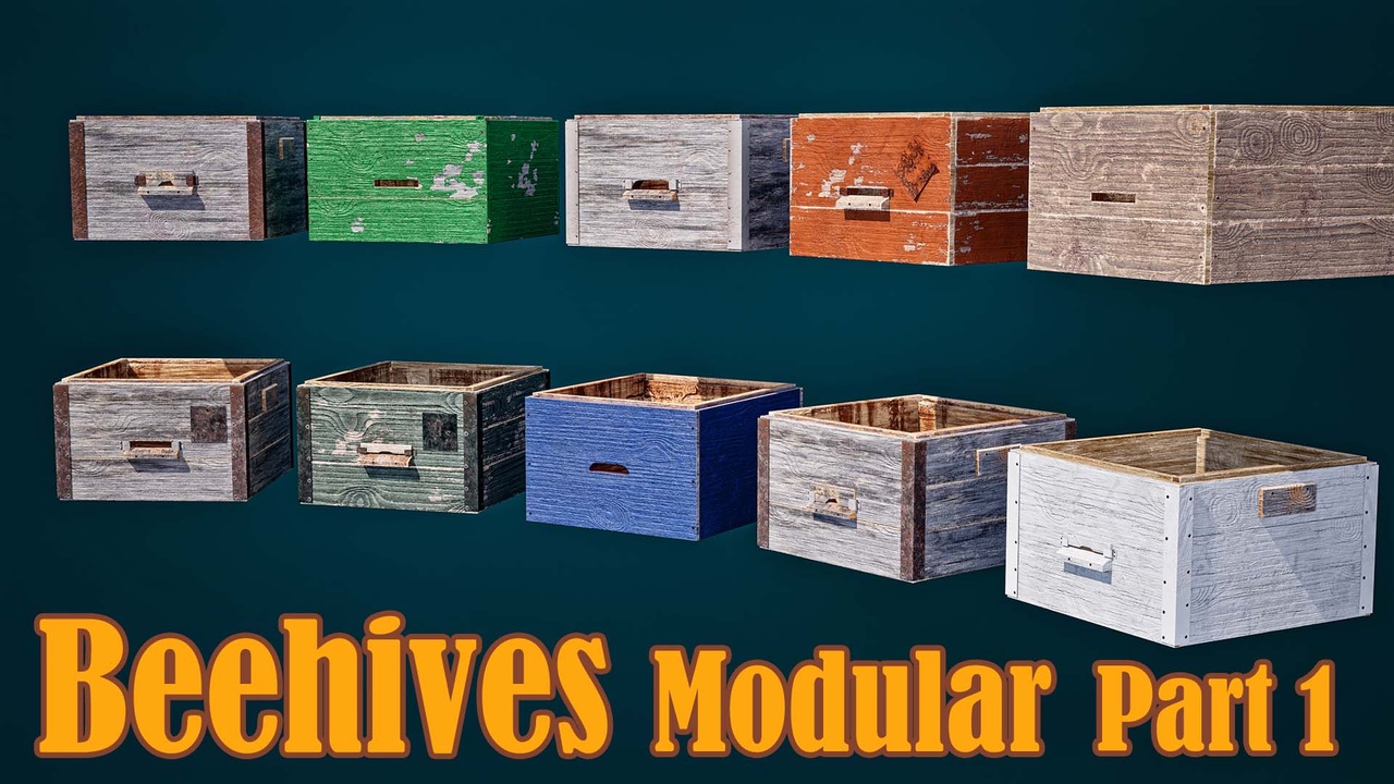 Media 1 for listing Beehives Modular Part 1