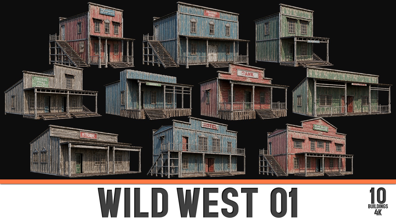 Media 1 for listing WILD WEST 01 with INTERIORS 4K