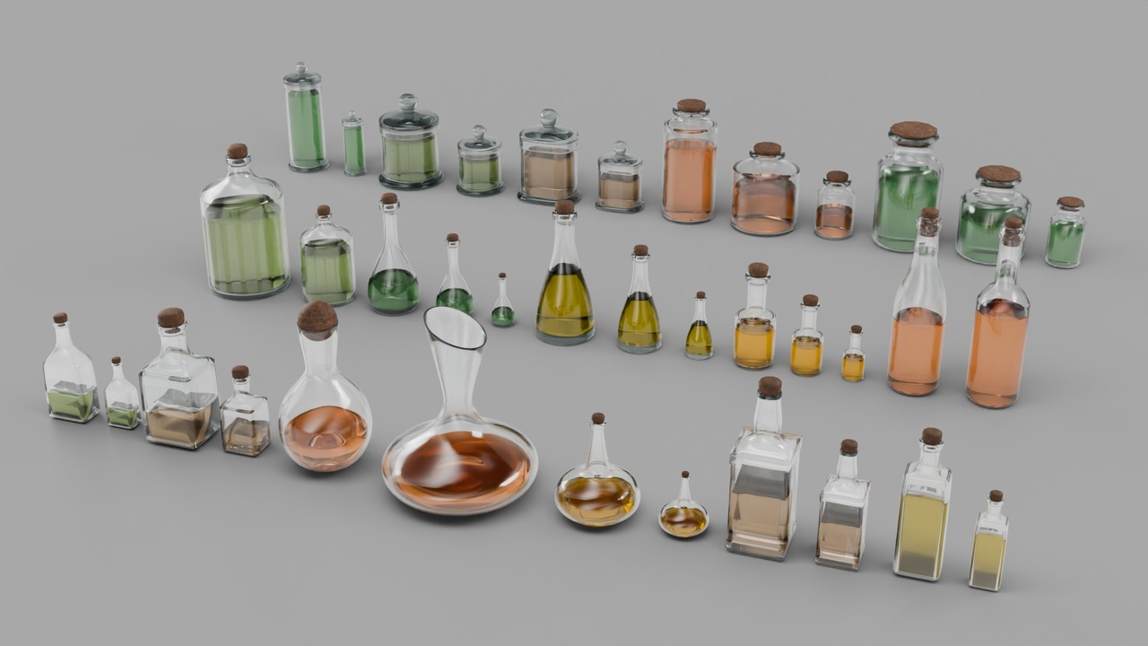 Media 1 for listing Complete Realistic Glassware Mega Pack