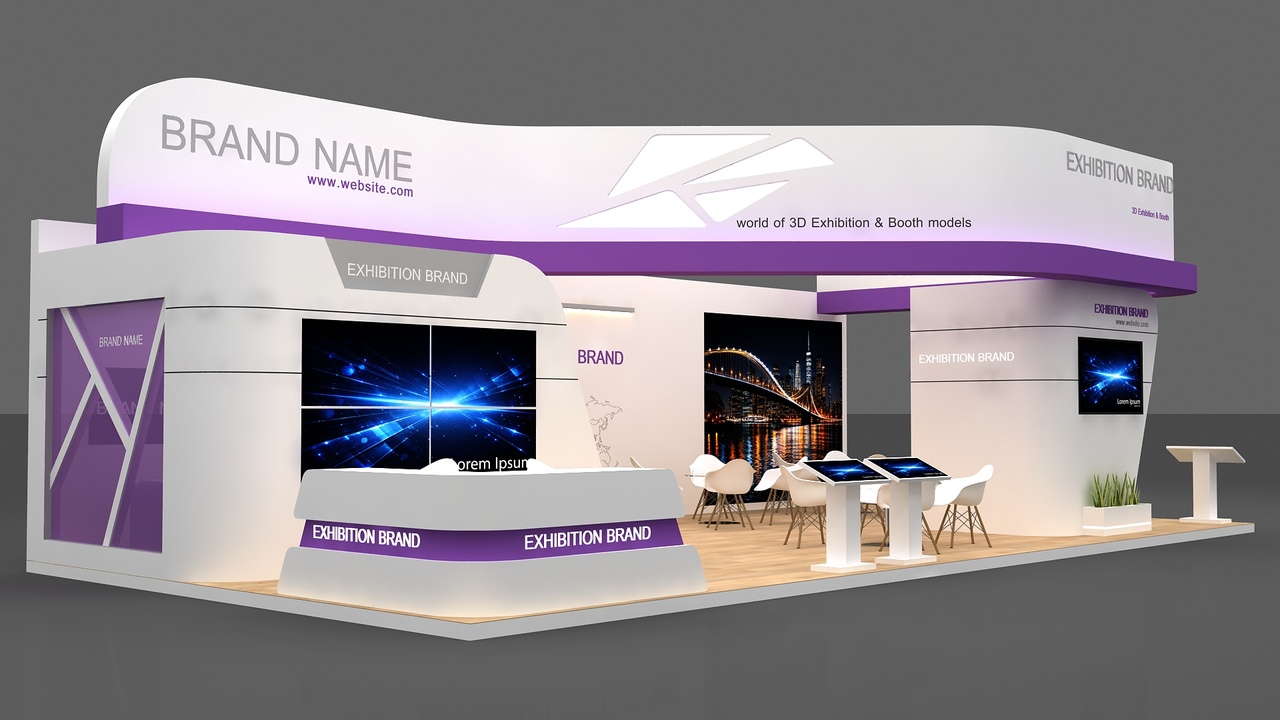 Media 1 for listing stall booth expo event display